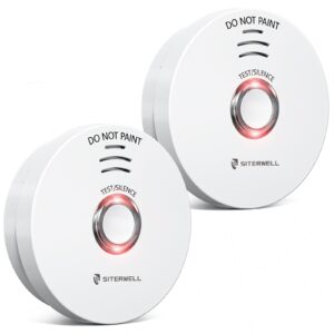 BATTERY OPERATED SMOKE DETECTOR-SITTERWEL